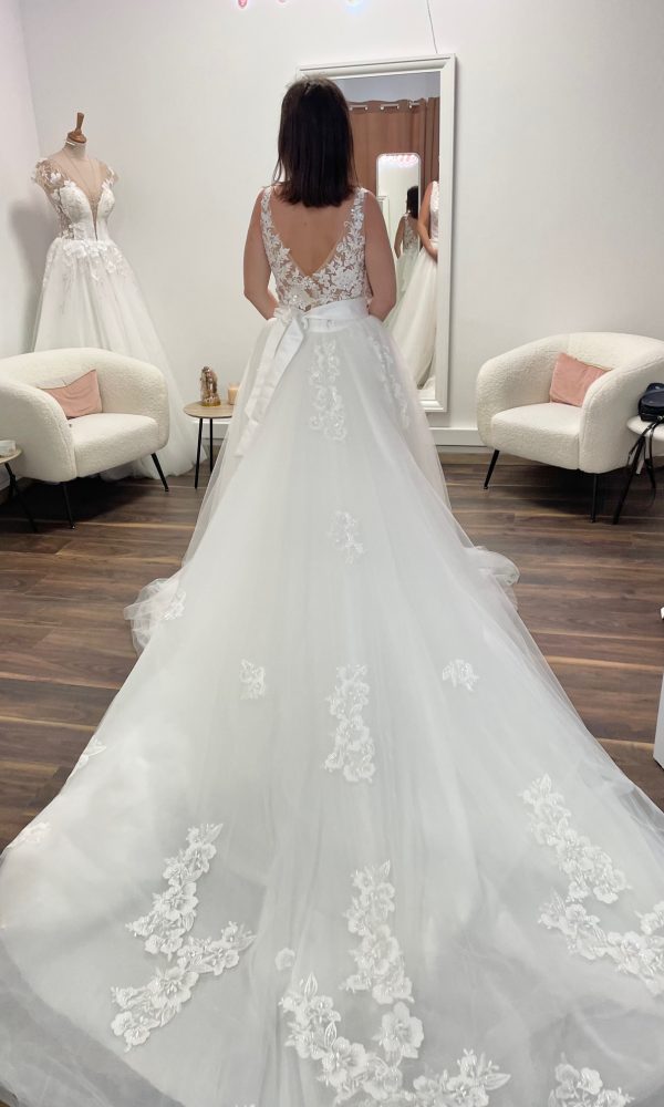 Traine robe de lariée