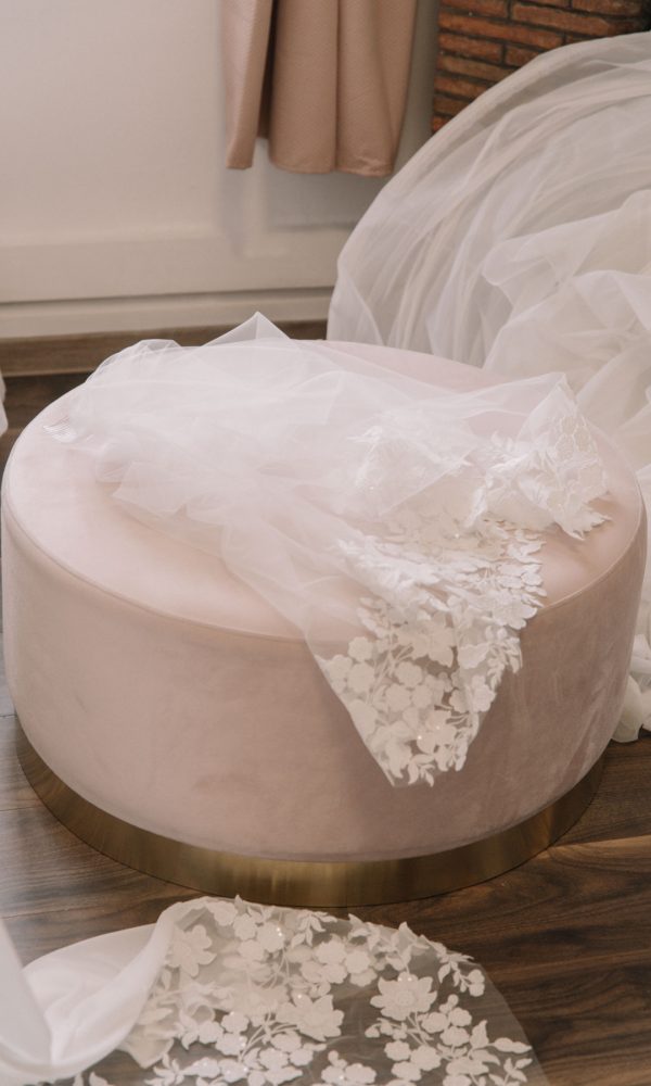 Voile de mariée court