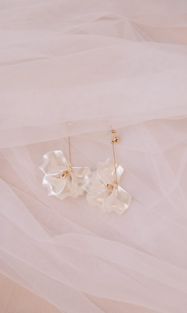 Boucles d’oreilles mariage