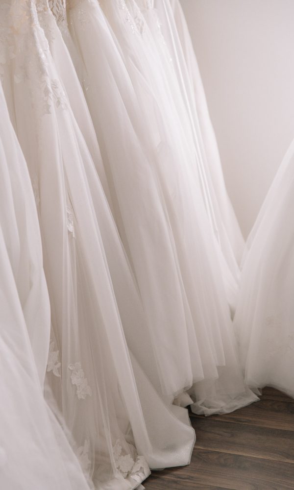 Robe de mariée en tulle