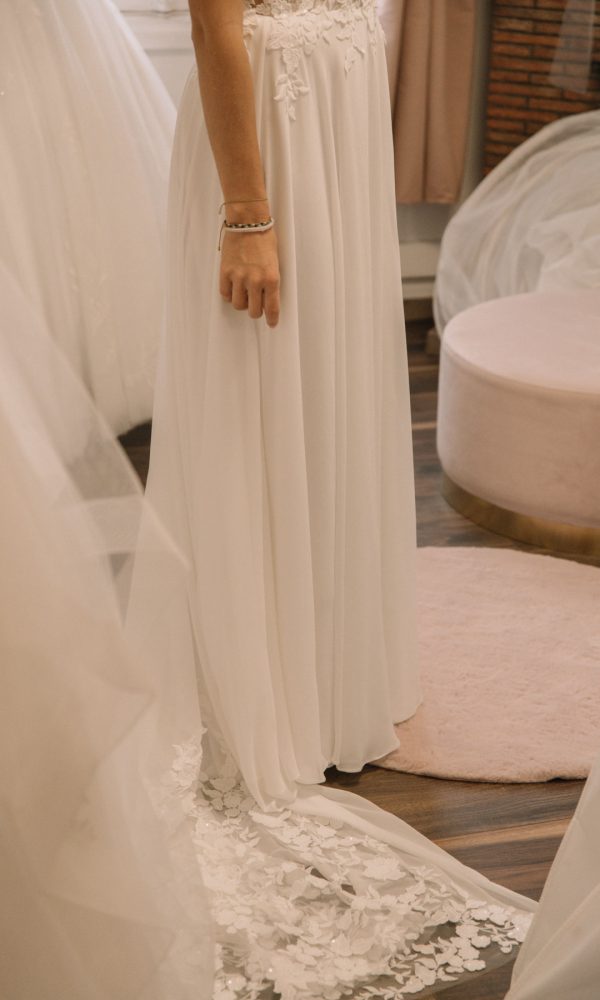 Robe en mousseline