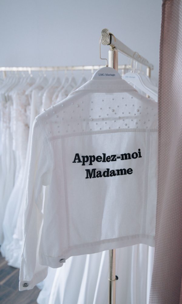 Blouson en jean blanc
