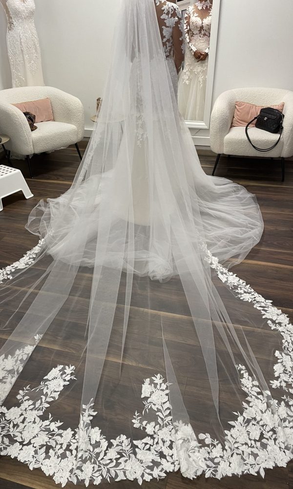 Voile de mariée long
