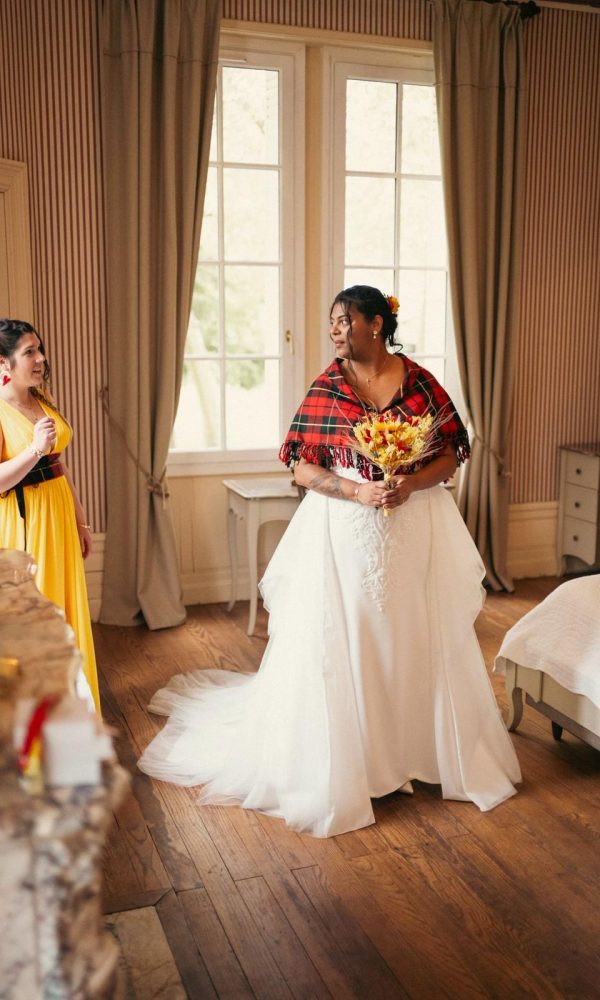 Robe de mariée thème l’Ecosse